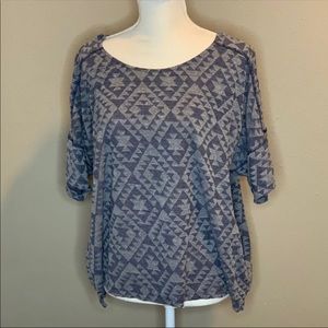 Women's Old Navy Aztec Print Tee